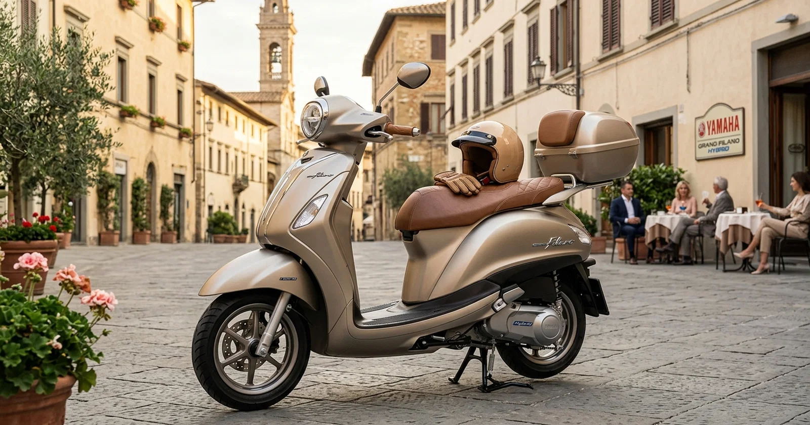 Illustration for Review Grand Filano Hybrid, Matic Retro Bergaya Eropa