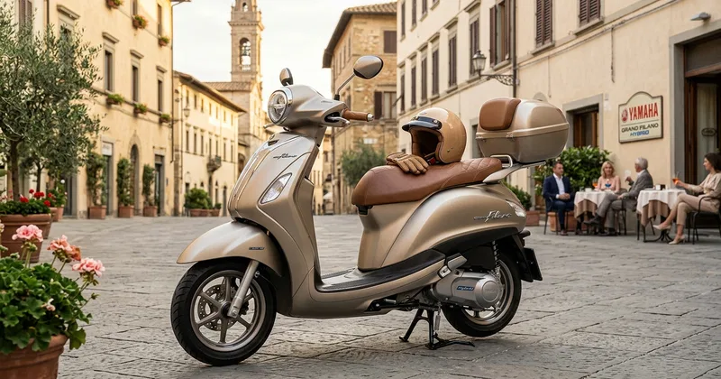 Illustration for Review Grand Filano Hybrid, Matic Retro Bergaya Eropa