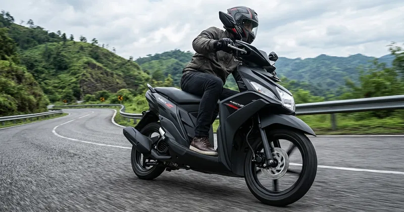 Illustration for Mio Z: Review Matic Ringan Bergaya Sporty Muda
